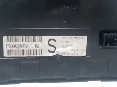 Peça sobressalente para automóvel em segunda mão quadrante por citroen c2 (jm_) 1.4 hdi referências oem iam 6105ev  