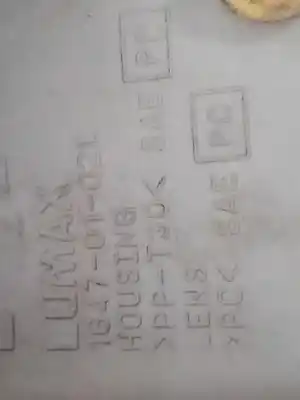 Second-hand car spare part left headlight for tata indica idi oem iam references 16470102l  