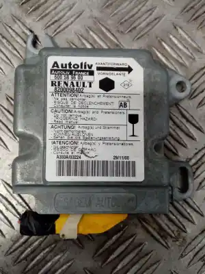 Автозапчасти б/у блок управления подушками безопасности за RENAULT KANGOO (F/KC0) ALIZE 75 CV / 55 KW ссылки OEM IAM 8200098402   Автозапчасти б/у блок управления подушками безопасности за RENAULT KANGOO (F/KC0) ALIZE 75 CV / 55 KW ссылки OEM IAM 8200098402