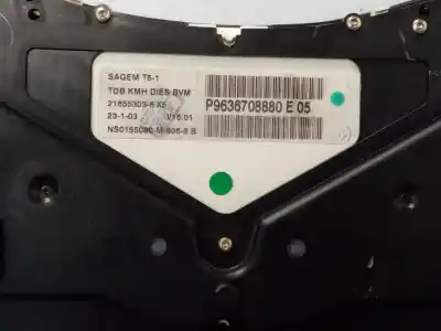 Second-hand car spare part dashboard for peugeot 307 (s1) xt oem iam references 216518703  