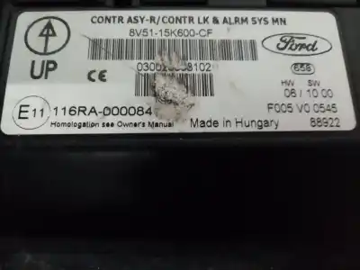 Second-hand car spare part fuse box unit for ford fiesta (cb1) trend oem iam references 8v5115k600cf  2027109