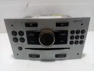 Автозапчастина б/у аудіо система / радіо cd для opel astra h (a04) 1.9 cdti (l48) посилання на oem iam 13255554  497316088