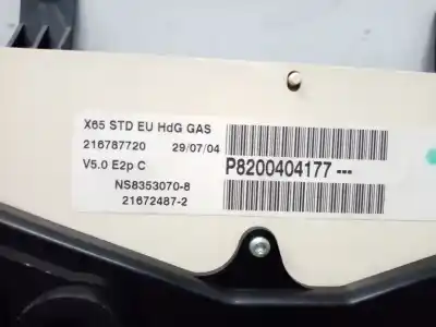 Автозапчасти б/у приборная доска за renault clio ii (bb_, cb_) 1.5 dci ссылки oem iam p8200404177  