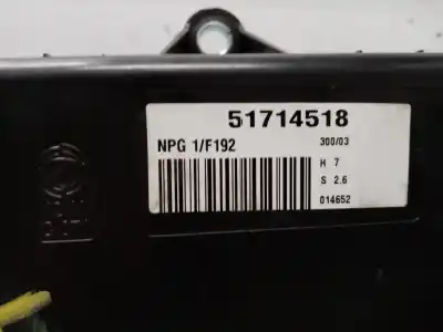 Pezzo di ricambio per auto di seconda mano modulo elettronico per fiat stilo (192) 1.9 jtd cat riferimenti oem iam 51714518  