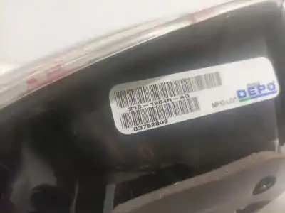 Автозапчасти б/у правый задний фонарь за mazda 3 (bk) 1.6 di turbo ссылки oem iam 2161984raq 2012652 2161984raq