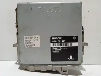 Автозапчасти б/у блок управления двигателем за opel omega b (v94) 2.5 td (f69, m69, p69) ссылки oem iam 0281001427
