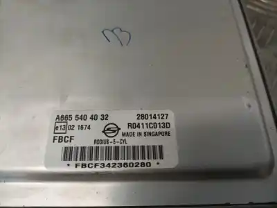 Автозапчасти б/у блок управления двигателем за ssangyong rodius 2.7 turbodiesel cat ссылки oem iam a6655404032  28014127