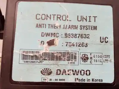 Second-hand car spare part electronic module for daewoo tacuma 2.0 cat oem iam references 96387632  