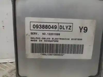 Second-hand car spare part ecu engine control for daewoo tacuma 2.0 cat oem iam references 09388049  