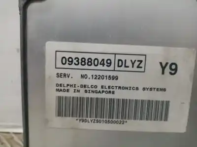 İkinci el araba yedek parçası ecu motor kontrol cihazi için daewoo tacuma 2.0 cat oem iam referansları 09388049  96261224