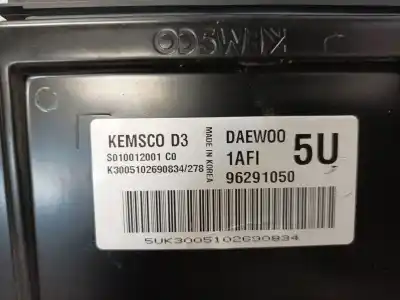 Автозапчасти б/у блок управления двигателем за daewoo matiz (m100, m150) 0.8 ссылки oem iam 96291050  