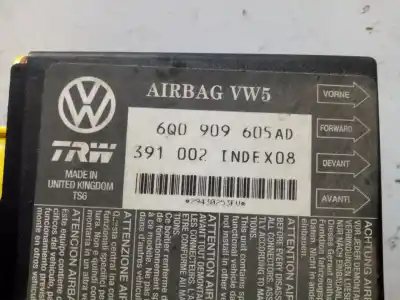 İkinci el araba yedek parçası hava yastigi kontrol ünitesi için seat ibiza iii (6l1) 1.4 16v oem iam referansları 6q0909605ad  