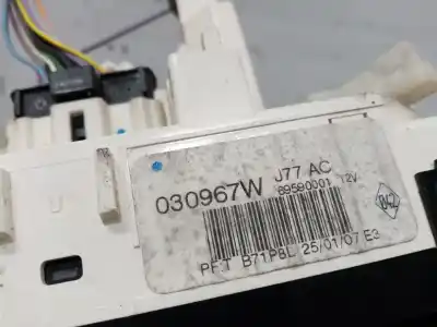 Second-hand car spare part heating / air conditioning control panel for renault clio iii expression oem iam references 030967w  