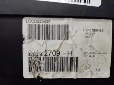 Peça sobressalente para automóvel em segunda mão quadrante por renault clio iii expression referências oem iam 8200582709h  