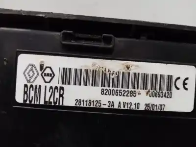 Second-hand car spare part electronic module for renault clio iii expression oem iam references 8200652285  