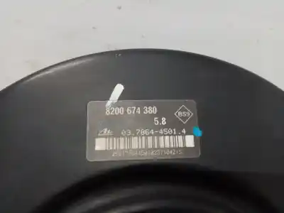 Peça sobressalente para automóvel em segunda mão servo freio por renault clio iii expression referências oem iam 8200674380  