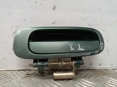 Peça sobressalente para automóvel em segunda mão puxador exterior traseiro esquerdo por toyota picnic (m10) 2.2 td 90 cv / 66 kw referências oem iam 