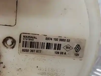 Peça sobressalente para automóvel em segunda mão boia / bomba combustível por dacia logan * referências oem iam 8200397677  0974190990002