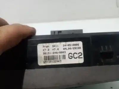 İkinci el araba yedek parçası iklim kontrolü için opel astra h gtc (a04) 1.9 cdti (l08) oem iam referansları 6822116 0al0029c68 13122963