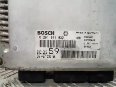 Second-hand car spare part ecu engine control for citroen c8 2.0 hdi fap cat oem iam references 9646719180  0281011032