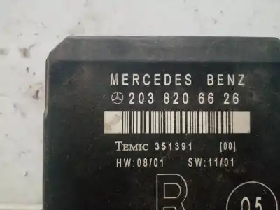 Piesă de schimb auto la mâna a doua modul electrotic pentru mercedes-benz clase c (w203) berlina 220 cdi (203.006) referințe oem iam 2038206626  