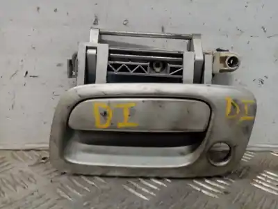 Peça sobressalente para automóvel em segunda mão puxador exterior dianteiro esquerdo por opel zafira a elegance referências oem iam 24443944
