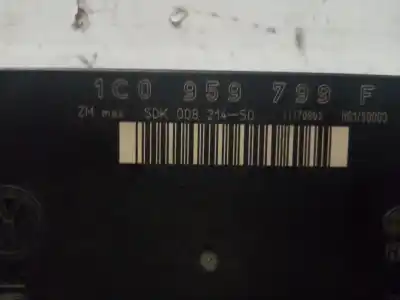 Second-hand car spare part bsm control unit for seat toledo (1m2) * oem iam references 1c0959799f  