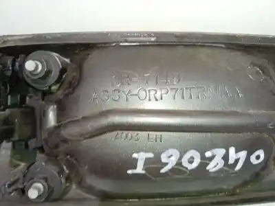 Автозапчастина б/у ліва передня зовнішня ручка для chrysler voyager (rg) 2.4 se посилання на oem iam 85501b  