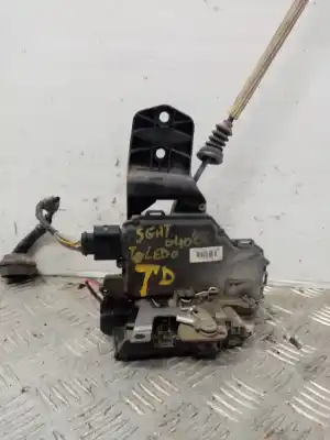 Second-hand car spare part rear right door lock for seat toledo (1m2) signo oem iam references 117674103