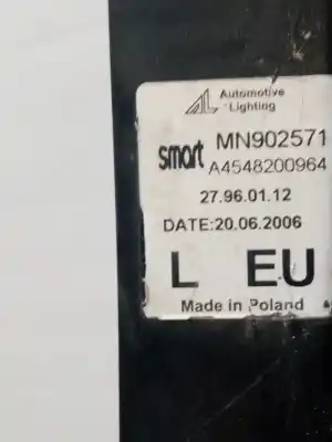 Автозапчастина б/у лівий ход ліхар для smart forfour (454) 1.5 cdi (454.000) посилання на oem iam 4548200964  
