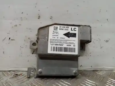 Pezzo di ricambio per auto di seconda mano Centralina Airbag per OPEL CORSA C CorsaVan Riferimenti OEM IAM 24439954  