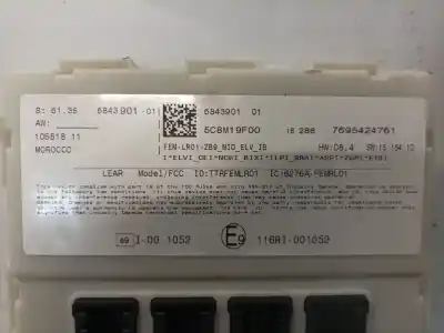 İkinci el araba yedek parçası elektronik modül için bmw serie 1 lim. (f20/f21) 116d oem iam referansları 7695424761 5c8m19f00 684390101