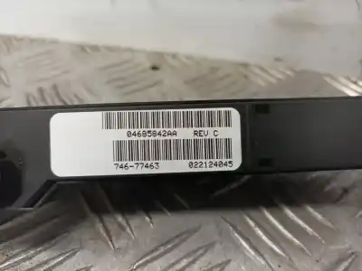 Peça sobressalente para automóvel em segunda mão interruptor 4 piscas - emergência por chrysler voyager (rg) 2.8 crd cat referências oem iam 022124045  74677463