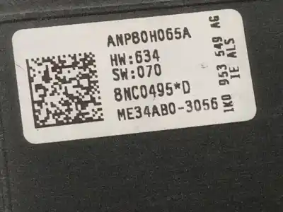 Pezzo di ricambio per auto di seconda mano modulo elettronico per seat leon (1p1) reference riferimenti oem iam anp80h065a  