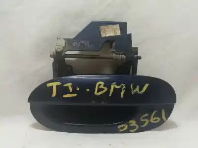 Peça sobressalente para automóvel em segunda mão puxador exterior traseiro esquerdo por bmw serie 5 berlina (e39) 3.0 24v cat referências oem iam e39l2
