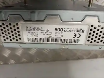 Автозапчастина б/у dvd система для mercedes-benz clase e (w211) berlina 3.2 cdi cat посилання на oem iam 2118300685  