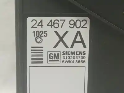 Автозапчасти б/у электронный модуль за opel corsa c 1.0 12v cat (z 10 xe / lw3) ссылки oem iam 24467902xa 5wk48665 313203739