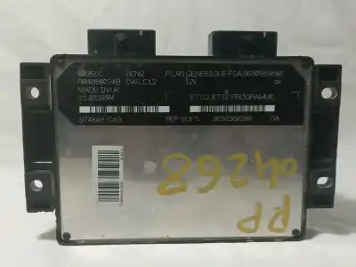 Peça sobressalente para automóvel em segunda mão centralina de motor uce por citroen berlingo 1.9 d multispace referências oem iam 9650360280