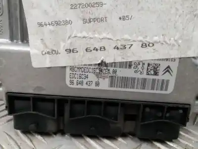 Автозапчасти б/у блок управления двигателем за citroen c4 ii (nc_) 1.6 hdi 90 ссылки oem iam 9664843780  