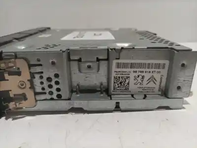 Second-hand car spare part audio system / radio cd for peugeot 207/207+ (wa_, wc_) 1.4 hdi oem iam references 96766518xt  6574pw