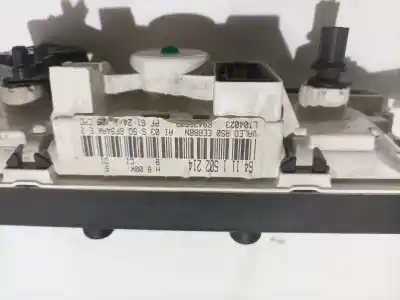 Pezzo di ricambio per auto di seconda mano controllo riscaldamento / aria condizionata per mini mini (r50, r53) one riferimenti oem iam 64111502214 69432203 ee888n