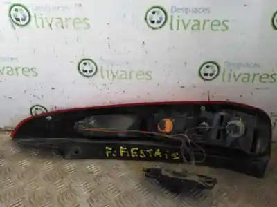 Peça sobressalente para automóvel em segunda mão farolim traseiro esquerdo por ford fiesta (cbk) * referências oem iam   