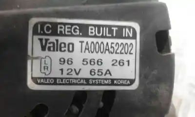 Pezzo di ricambio per auto di seconda mano alternatore per daewoo matiz * riferimenti oem iam ta000a52202 96566261 