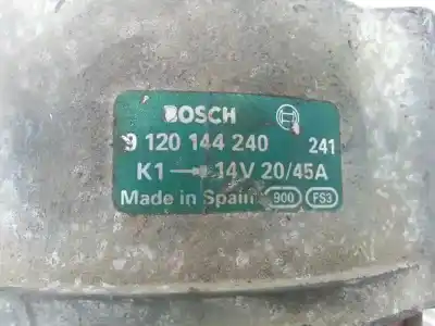 Peça sobressalente para automóvel em segunda mão Alternador por FIAT PANDA 0.9 Referências OEM IAM 9120144240  