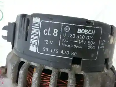 Автозапчастина б/у генератор для CITROEN BERLINGO 1.9 D Multispace Посилання на OEM IAM 0123310010  