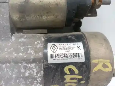Автозапчастина б/у середній для renault clio ii fase ii (b/cb0) 1.5 dci diesel посилання на oem iam 8200227092  