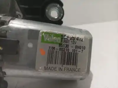 Recambio de automóvil de segunda mano de motor limpia trasero para toyota aygo (kgb/wnb) referencias oem iam 851300h010