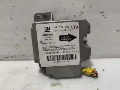 Second-hand car spare part AIRBAG CONTROL UNIT for OPEL ZAFIRA A  OEM IAM references 09174005 5WK42877 09174005