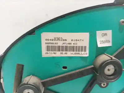 Автозапчасти б/у приборная доска за citroen berlingo 2.0 hdi 800 furg. ссылки oem iam 9648836380  