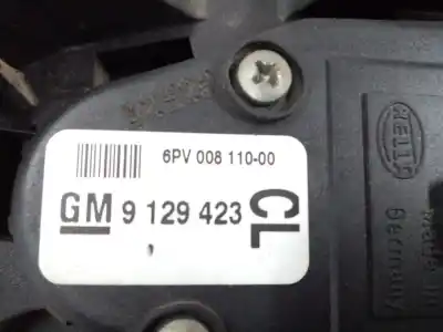 Second-hand car spare part accelerator pedal for opel corsa c corsa c oem iam references 9129423  6pv00811000